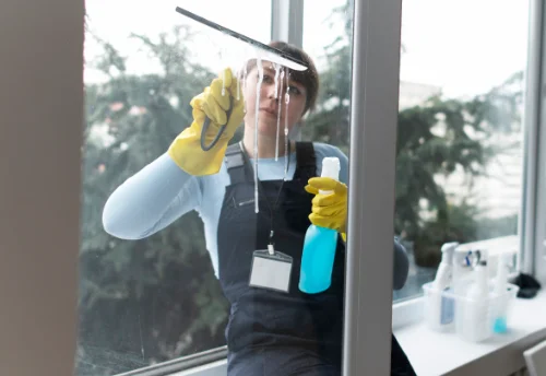 Nettoyage de vitres intérieures et extérieures à Pabu